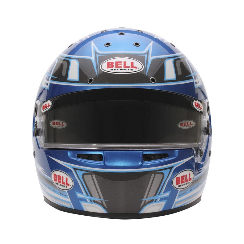 Casque Bell Karting KC7-CMR Anthracite / Bleu Champion